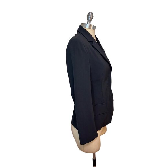 René Lezard Designer Black Blazer Jacket Size 36 Small Made In Germany - Picture 2 of 5
